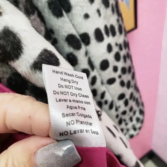 Carmin Snow Leopard Animal Print Coat - Picture 6 of 7